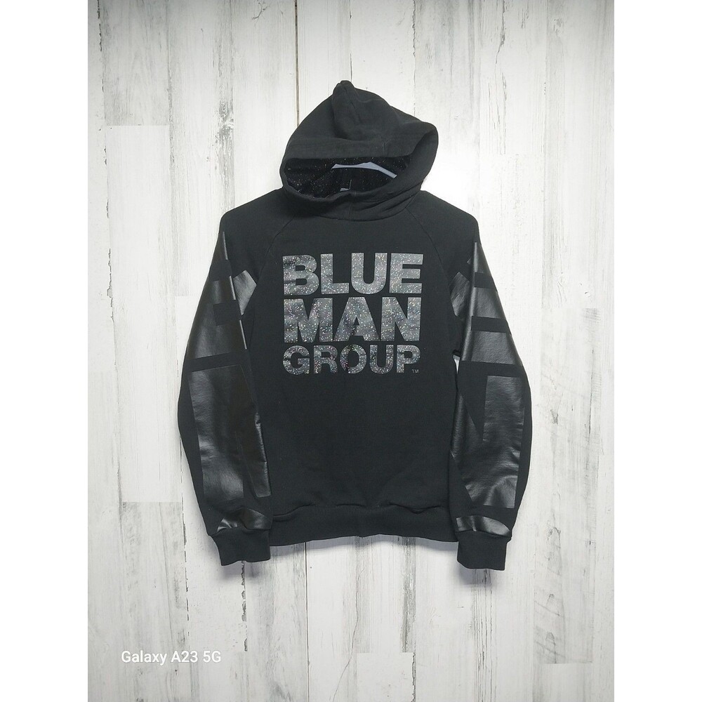 Blue Man Group Women's Small Black Pullover Hoodie